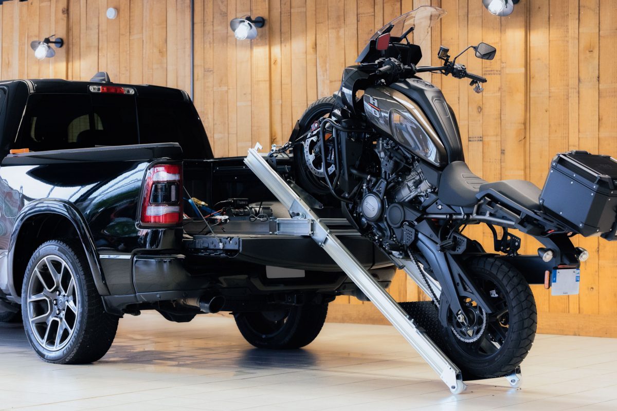 Transportez votre Harley, une remorque ou une rampe de chargement ?
